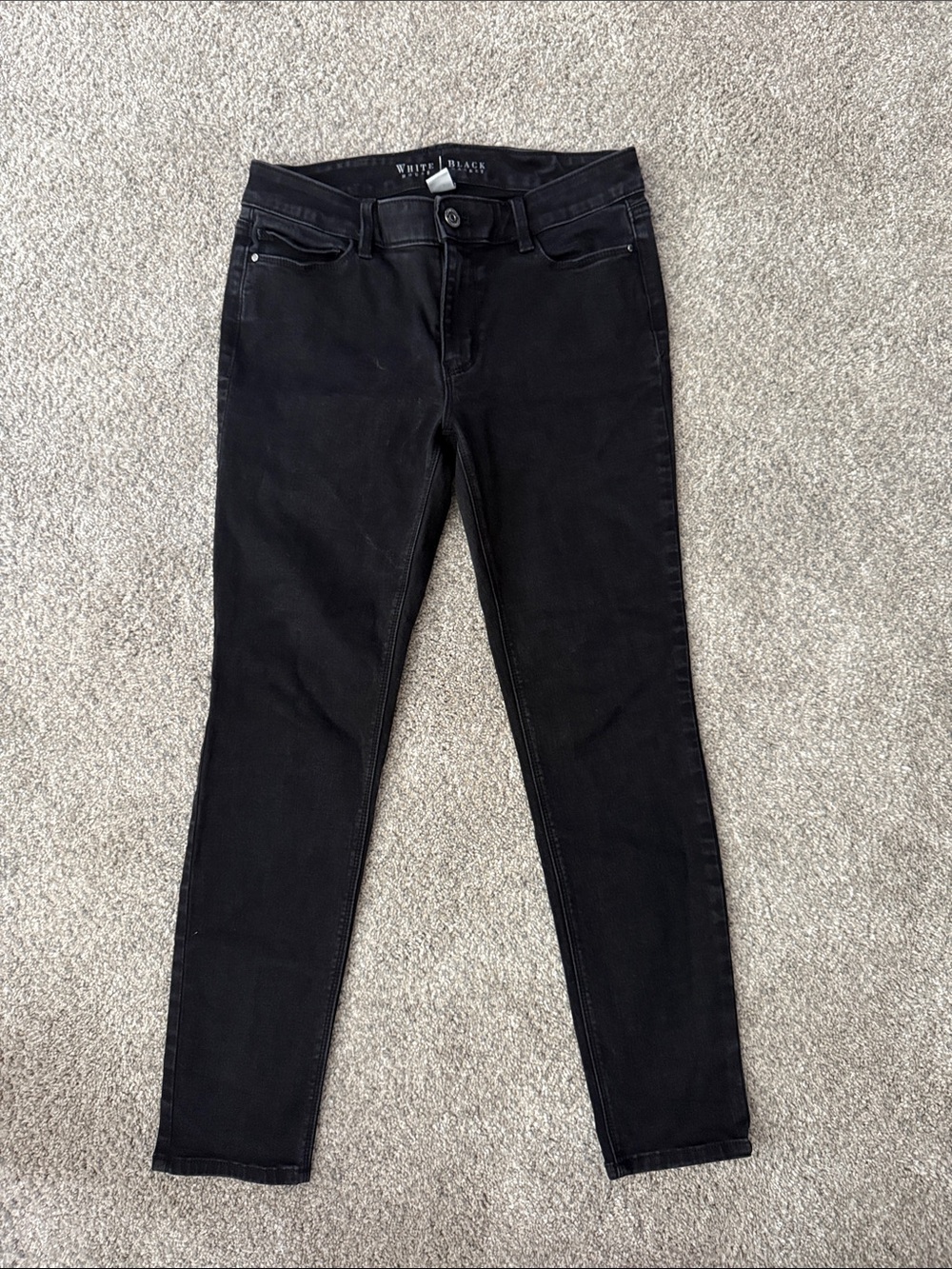 White House Black Market Black Jeans Sz 4S